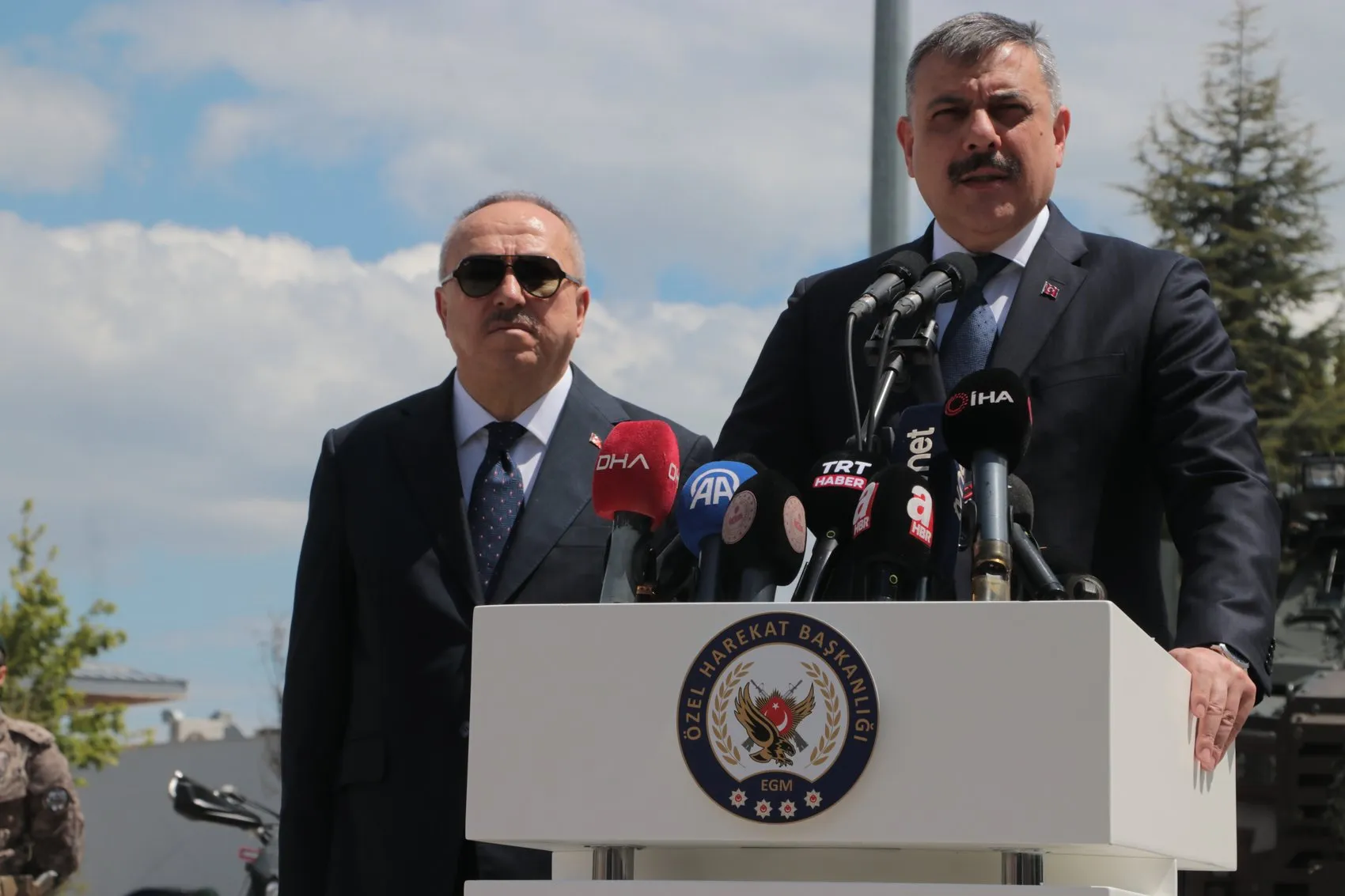 Bakan Çiftçi Özel Harekat merkezinde bayram mesaisini ziyaret etti