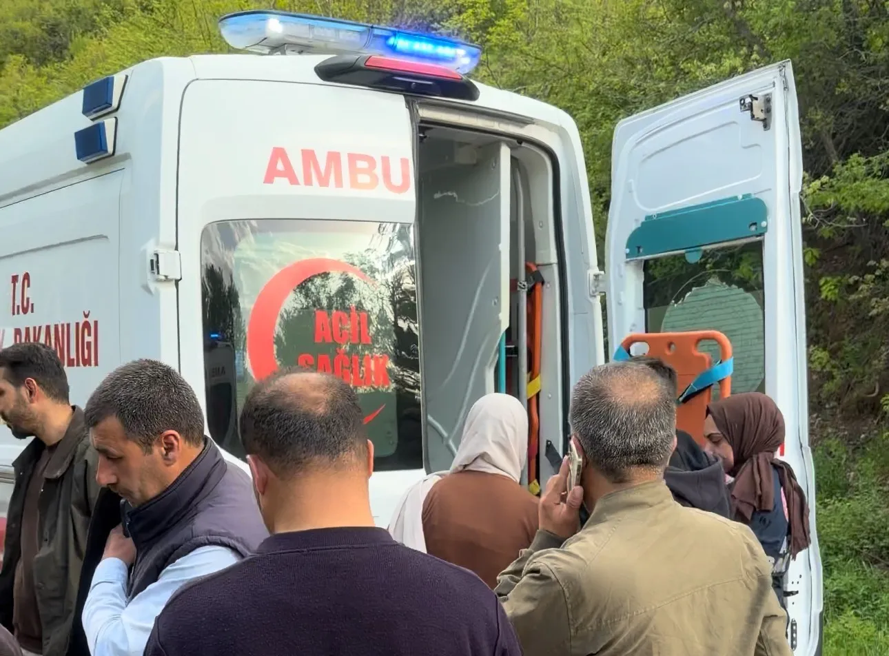 HAKKARİ'NİN ŞEMDİNLİ İLÇESİNDE MEYDANA GELEN TRAFİK KAZASINDA 3 KİŞİ YARALANDI.