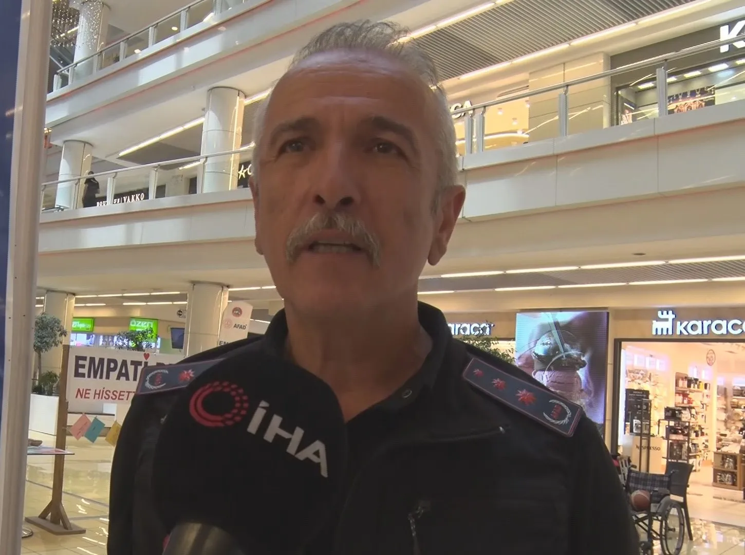 AFAD KAYSERİ BİRLİK MÜDÜRÜ HASAN SAY; "DAHA GÜZEL BİR DÜNYAYA HAZIRLAMAK İÇİN BURADAYIZ" DEDİ.