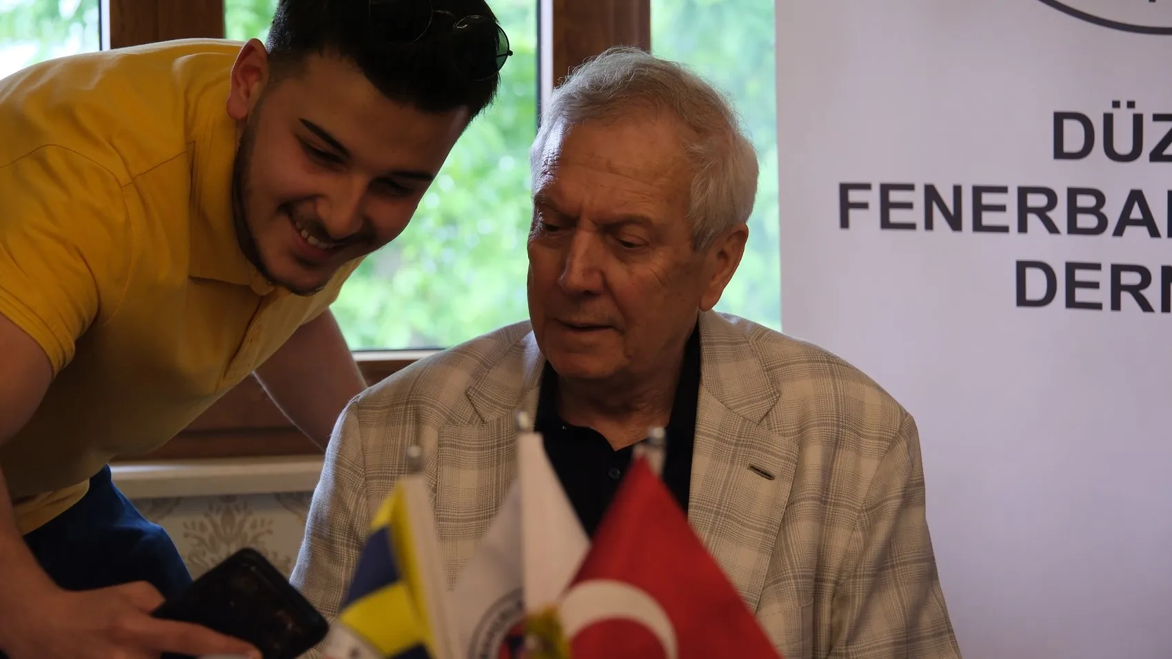 Aziz Yıldırım Düzce'de kongre öncesi destek istedi