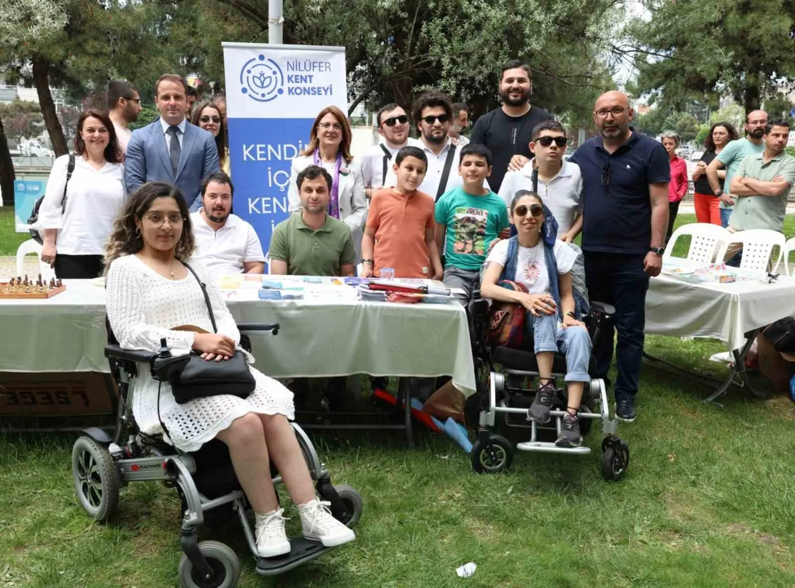 NİLÜFER BELEDİYESİ, 10-16 MAYIS ENGELLİLER HAFTASI KAPSAMINDA BU YIL ÜÇÜNCÜSÜNÜ GERÇEKLEŞTİRDİĞİ "ATAPARK AÇIK HAVA ETKİNLİĞİ" İLE ENGELLİ BİREYLERİN SOSYAL YAŞAMDAKİ ÜRETKENLİĞİNİ VE BAŞARISINI BİR KEZ DAHA GÖZLER ÖNÜNE SERDİ.