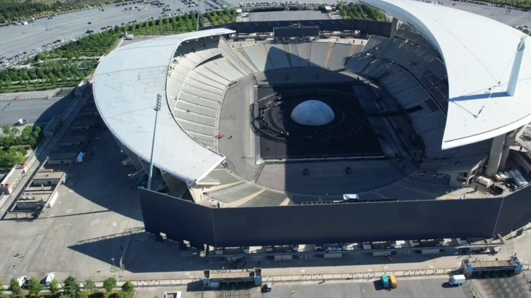 Kanye West konserine saatler kala Olimpiyat Stadyumu çevresi kilitlendi