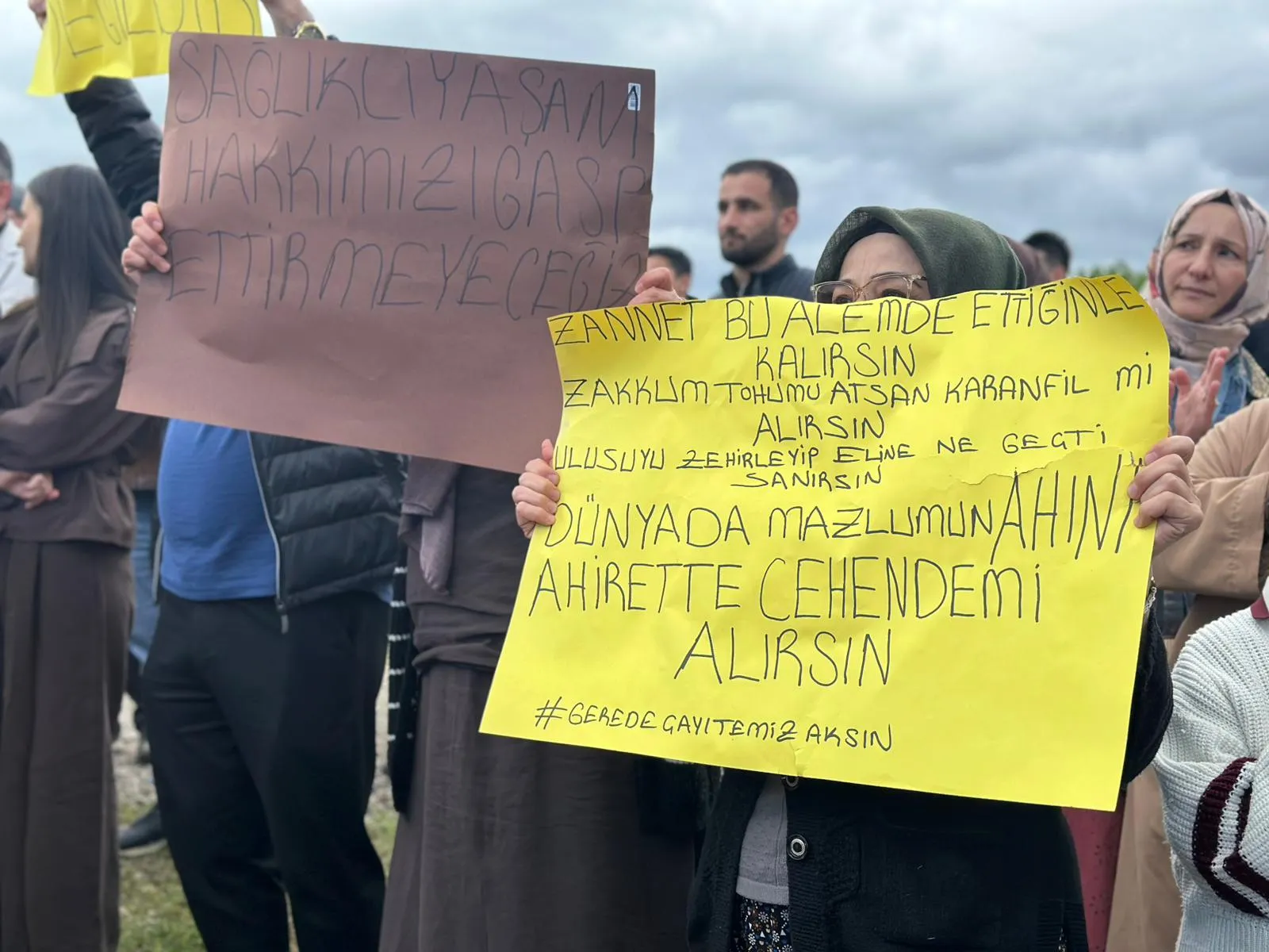 Gerede Çayı zehir akıyor halk isyan etti