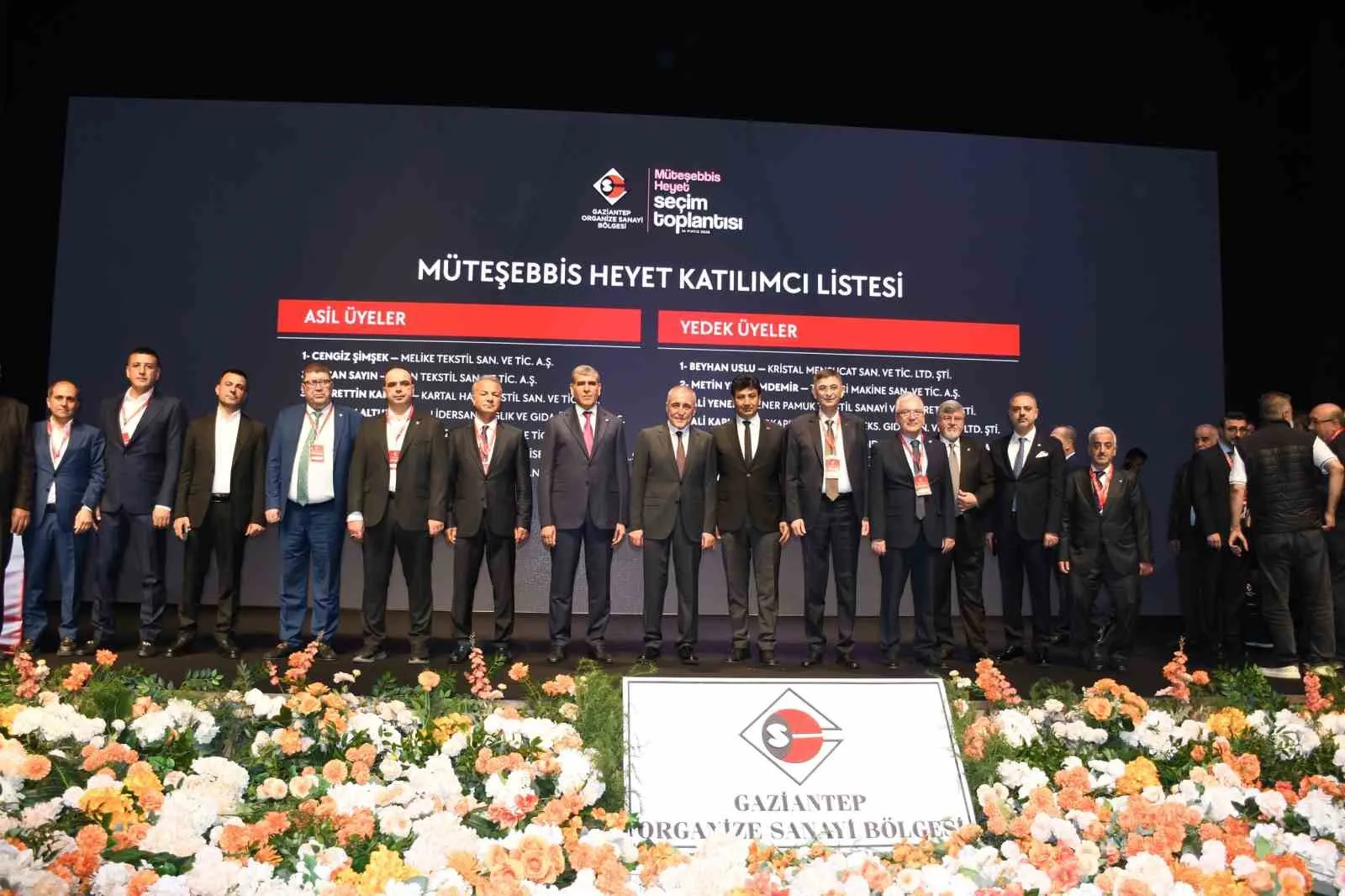GAZİANTEP ORGANİZE SANAYİ BÖLGESİ MÜTEŞEBBİS HEYETİ SEÇİMLERİ YAPILDI.