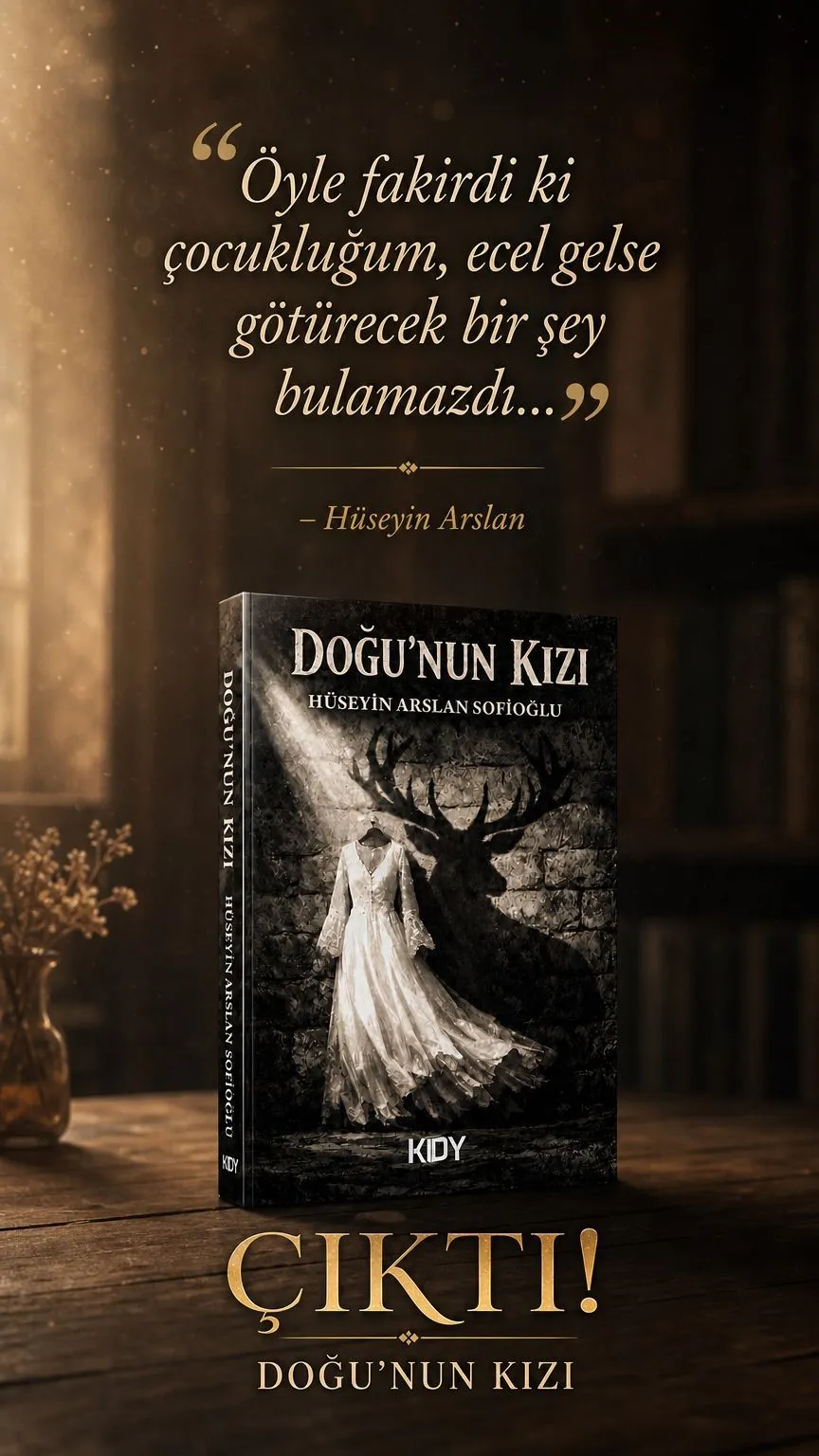 GAZETECİ, YAZAR HÜSEYİN ARSLAN TOPLUMUN KANAYAN YARASI OLAN ÇOCUK GELİNLER VE YOKSULLUK GERÇEĞİNİ İLİKLERİNE KADAR HİSSETTİRECEK MERAKLA BEKLENEN YENİ ROMANI “DOĞUNUN KIZI” OKURLARIYLA BULUŞTU.
