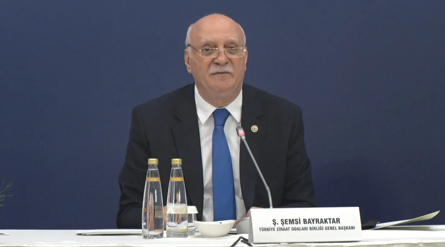 TZOB GENEL BAŞKANI ŞEMSİ BAYRAKTAR