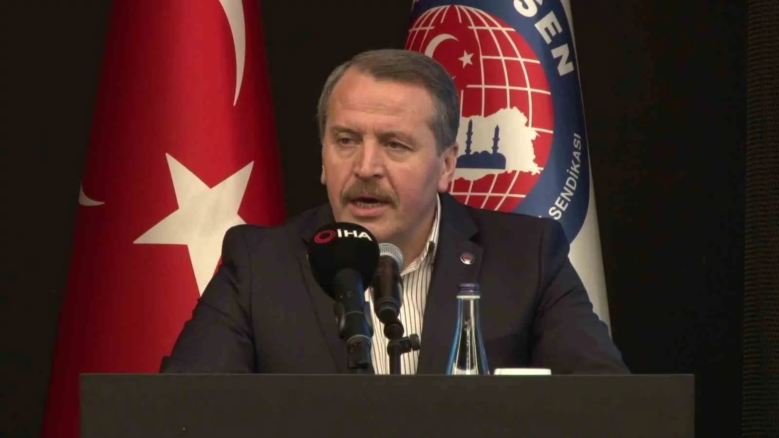 MEMUR-SEN GENEL BAŞKANI ALİ YALÇIN KONUŞMA YAPTI