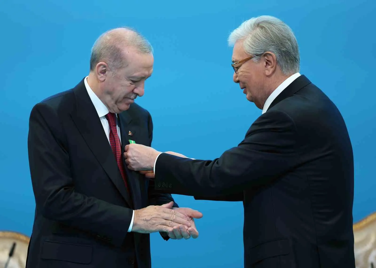 CUMHURBAŞKANI RECEP TAYYİP ERDOĞAN'IN ASTANA ZİYARETİ ÇERÇEVESİNDE TÜRKİYE İLE KAZAKİSTAN ARASINDA 13 ANLAŞMA İMZALANDI.