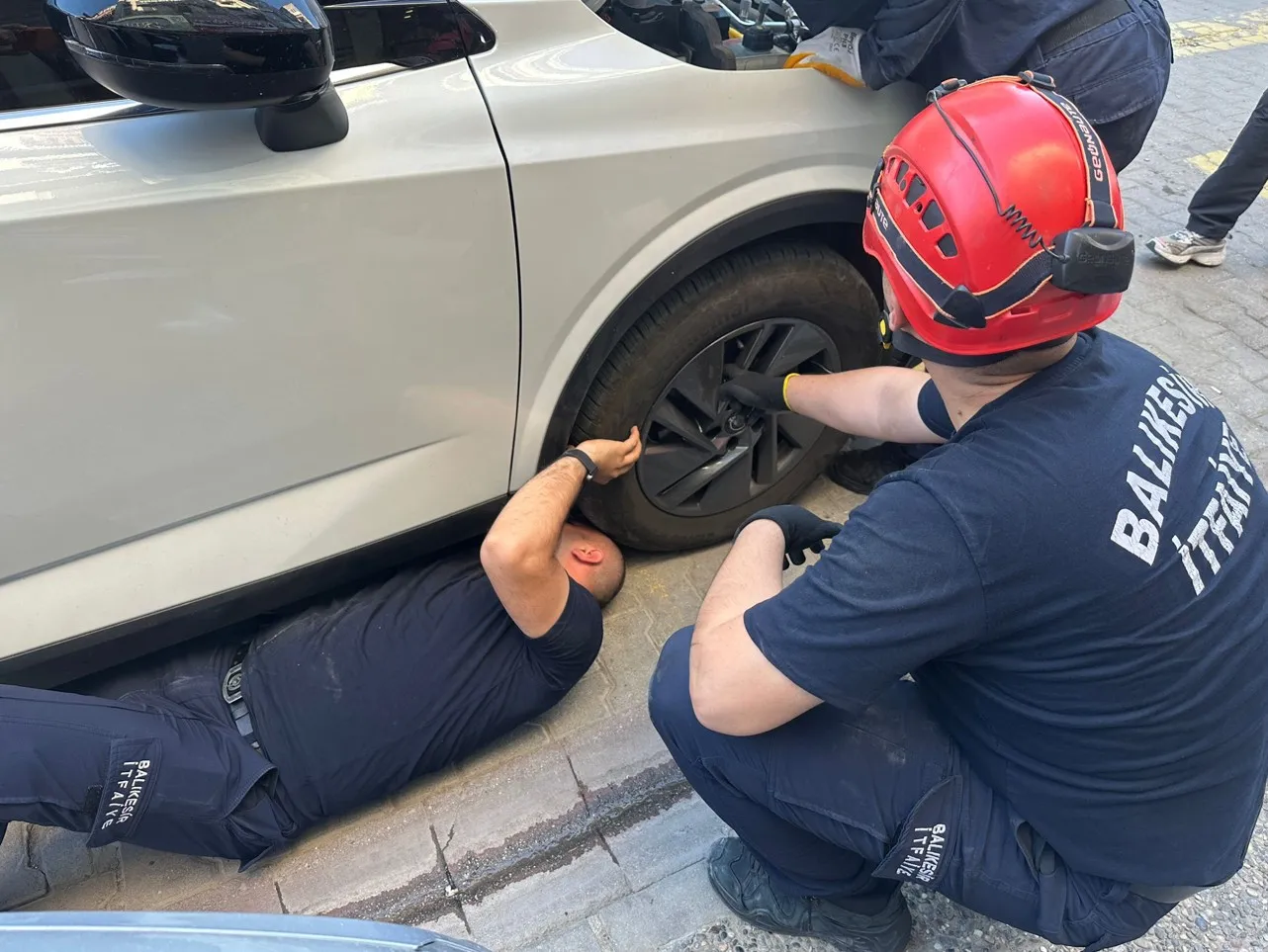 Edremit sokaklarında kedi kovalamacası