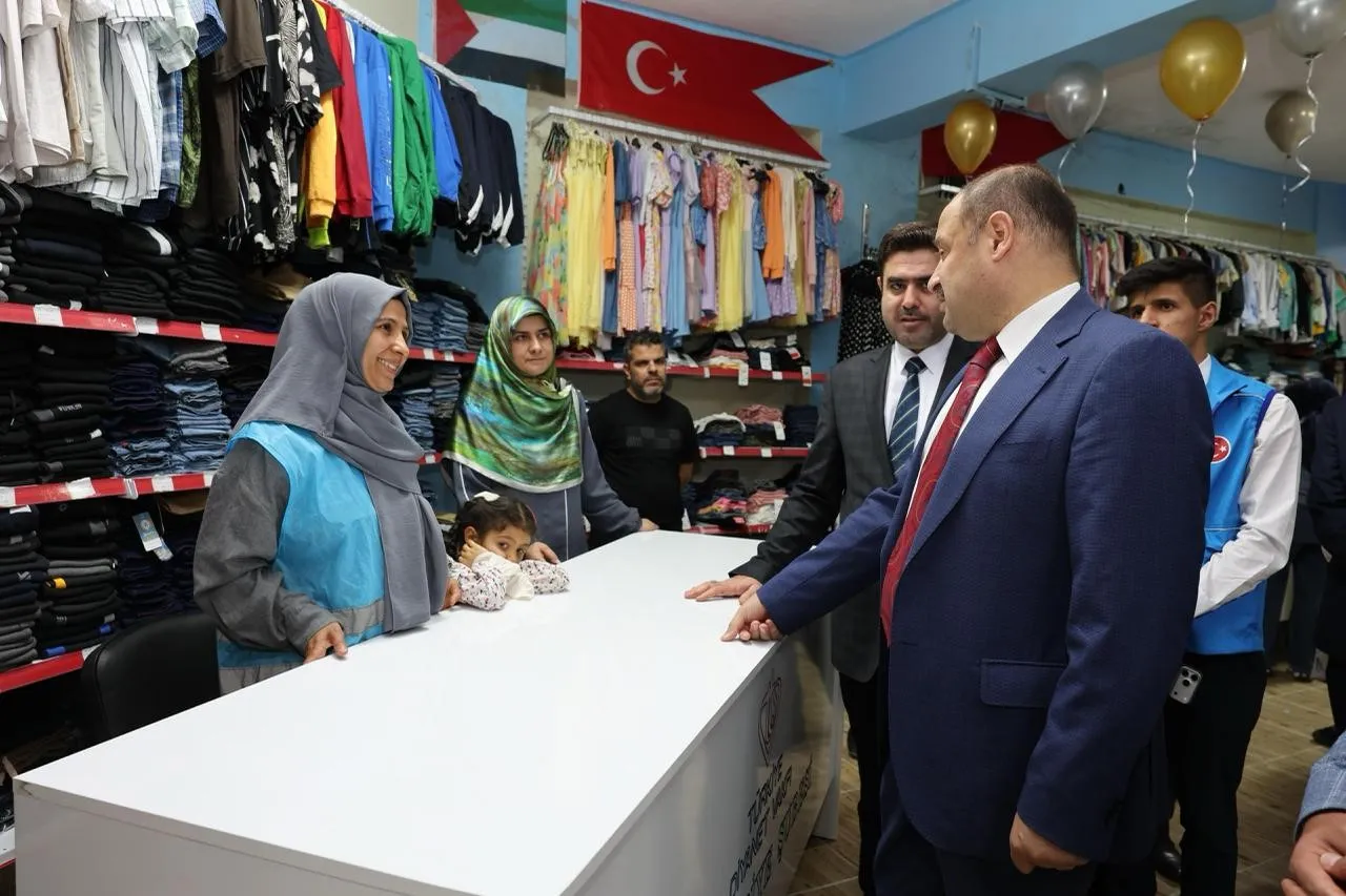 ŞANLIURFA’DA İYİLİK ÇARŞISI HİZMETE AÇILDI