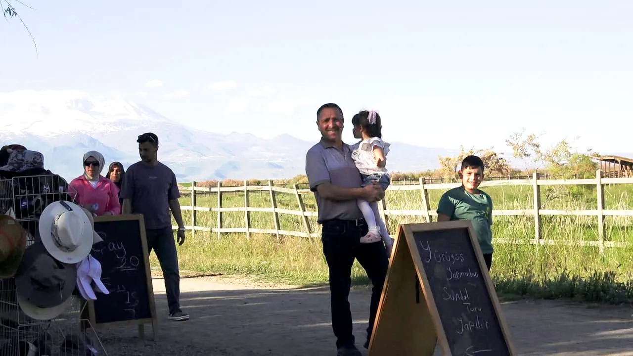 Kurban Bayramı tatilinde Kayseri'nin doğa merkezi doldu taştı