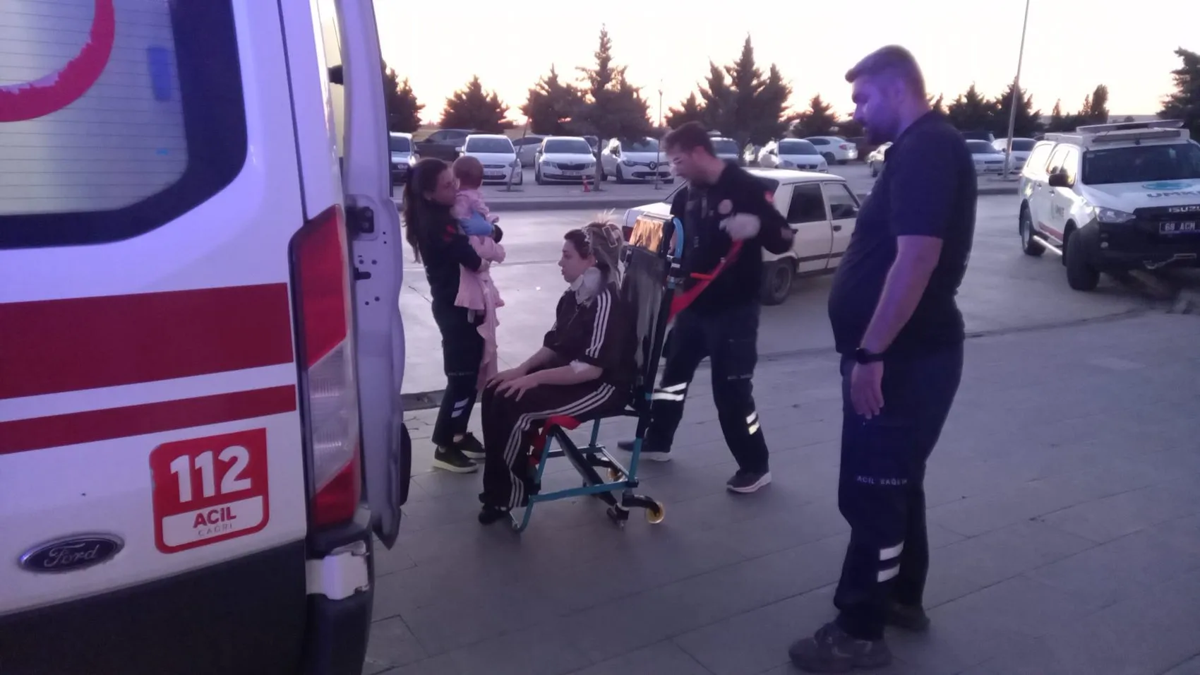 Aksaray yolunda piknik dönüşü kaza