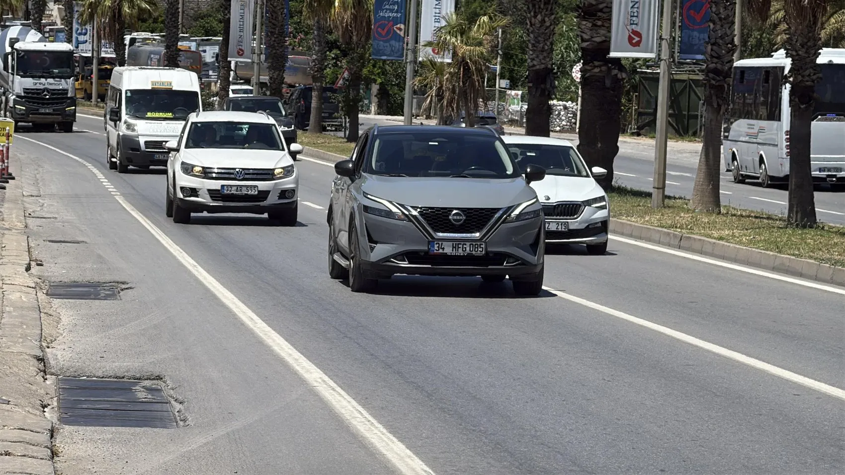 Bodrum trafiğinde dönüş yoğunluğu başladı