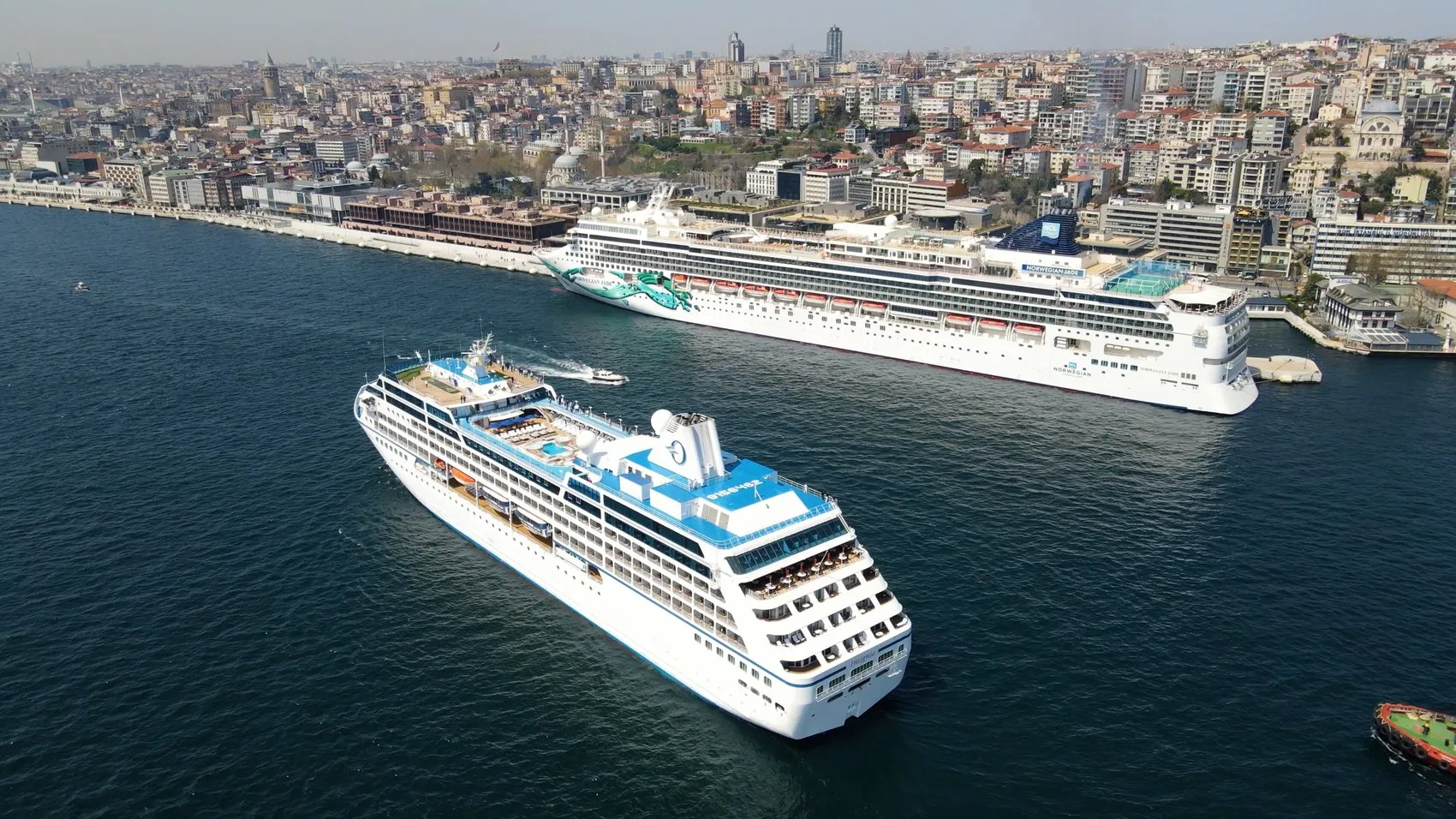 Kruvaziyer turizminde 14 yılın rekoru kırıldı