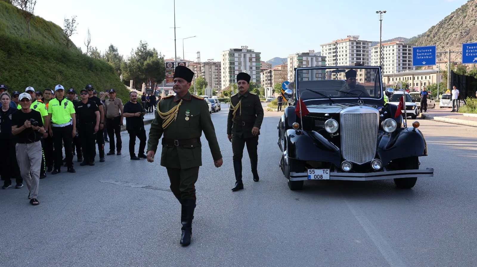 Amasya Milli Mücadele ruhunu sokaklara taşıdı