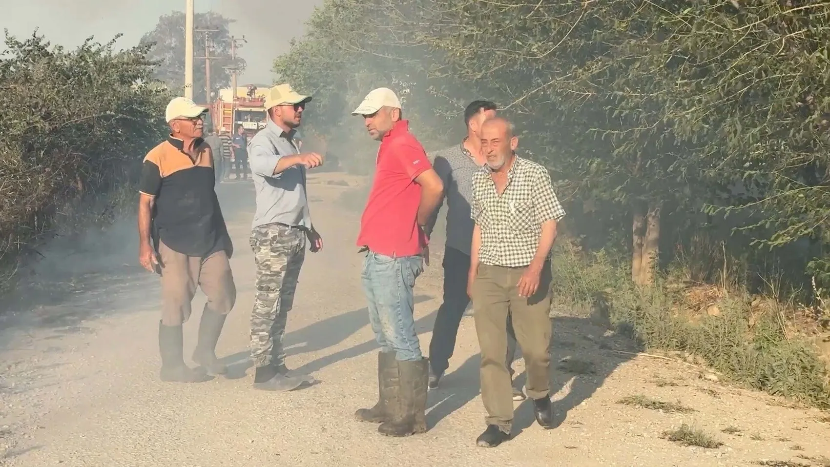 Aydın Efeler'de 35 dönüm buğday tarlası küle döndü