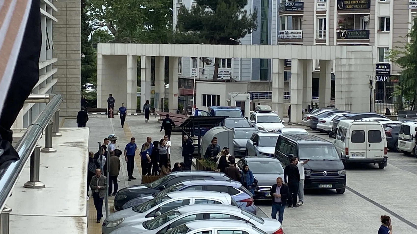 Samsun Adliyesi’nde duruşma sonrası gerginlik