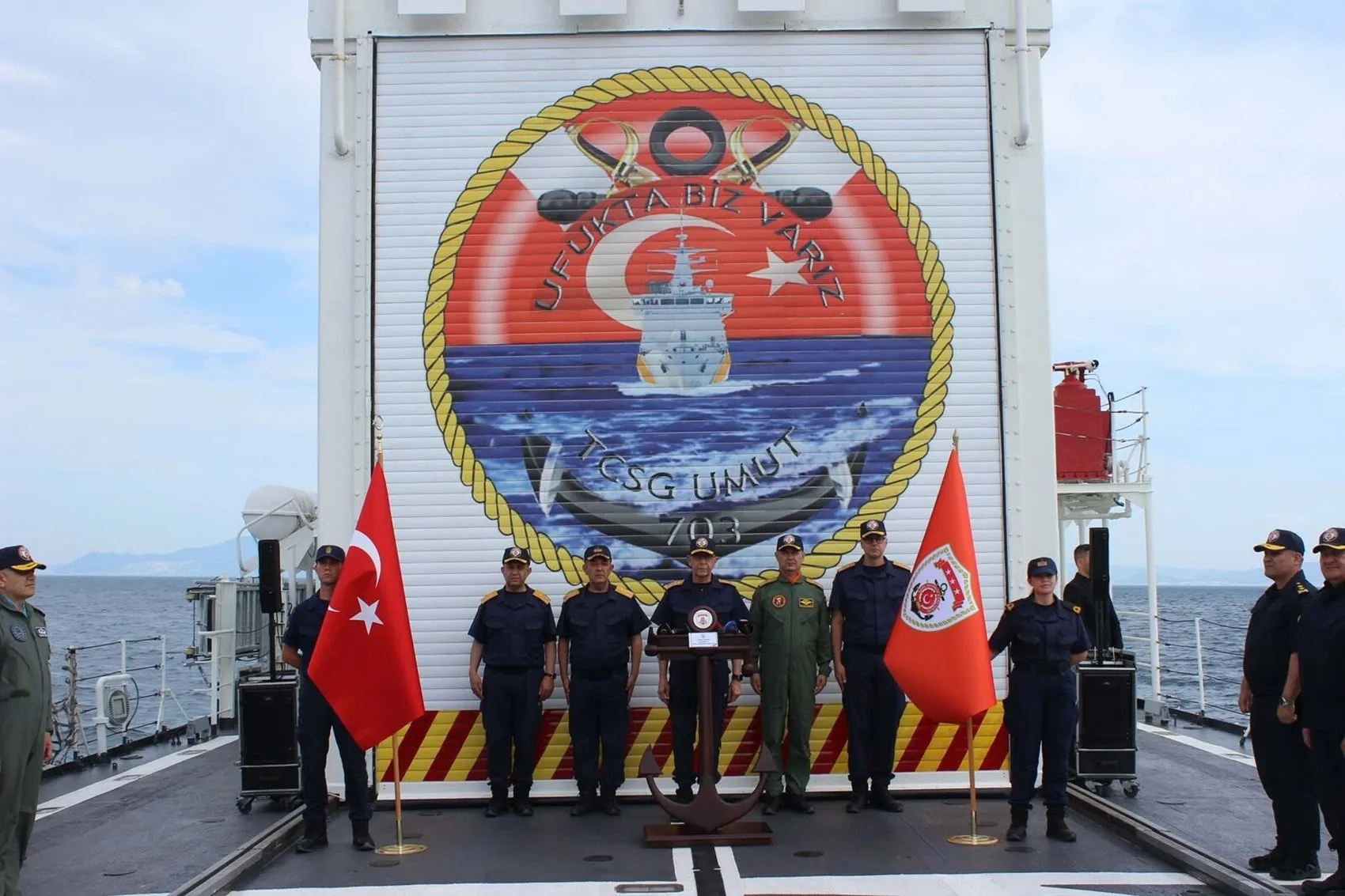 Denizde hayat kurtarma operasyonları test edildi