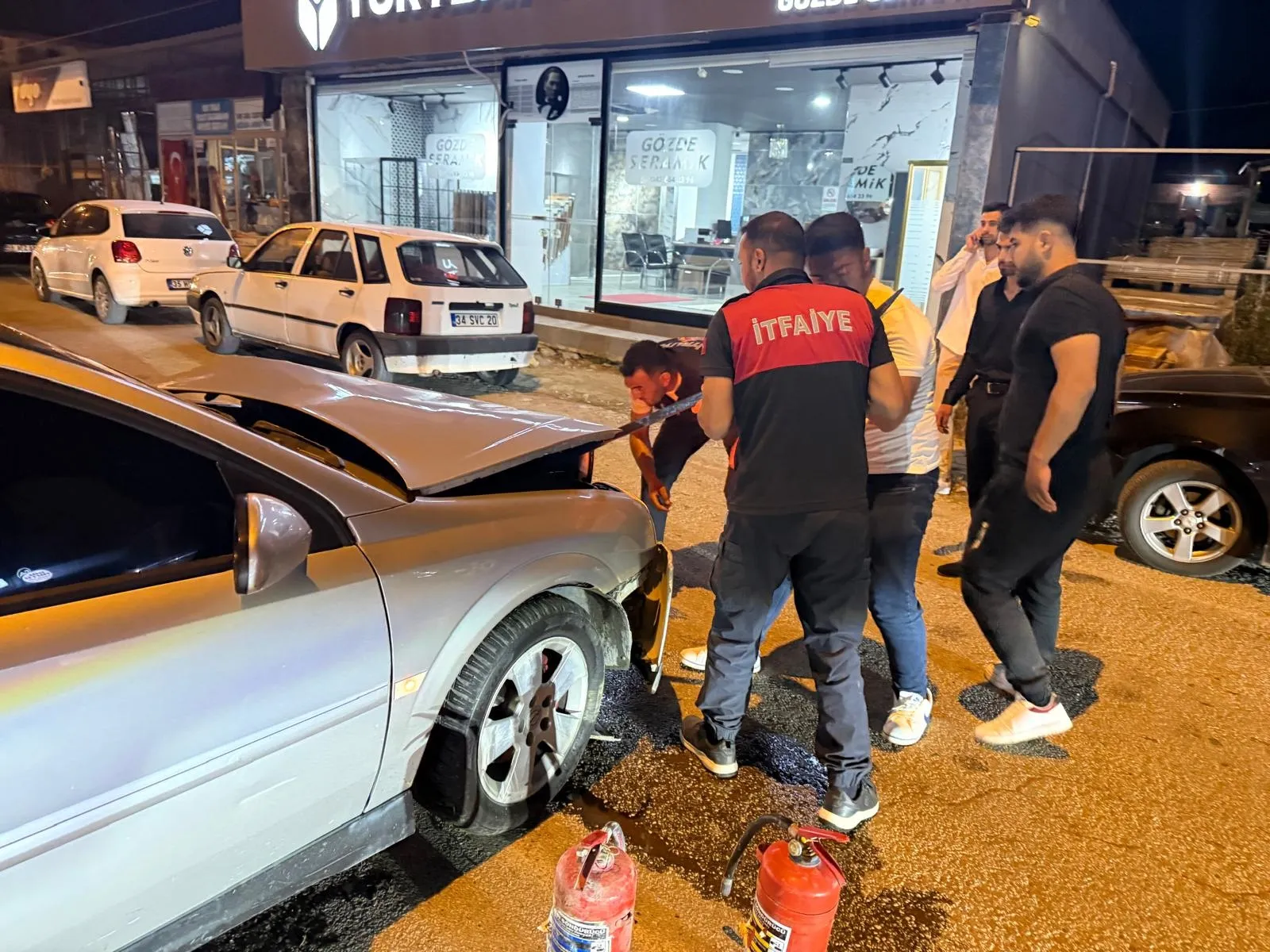 Düziçi’nde iki araç çarpıştı