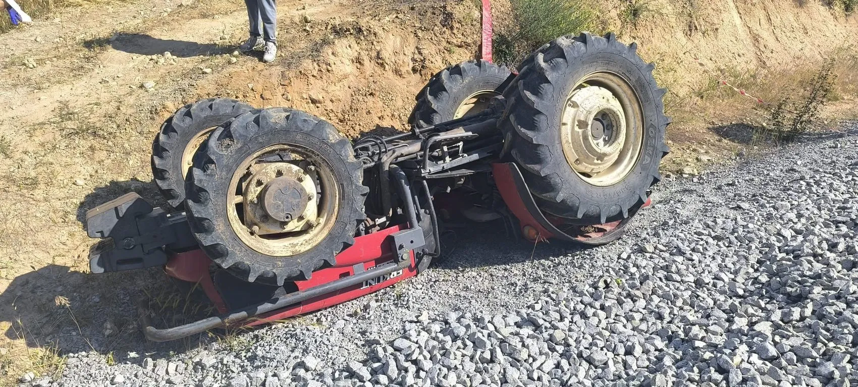 Malatya'da traktör kazası 86 yaşındaki sürücü hayatını kaybetti