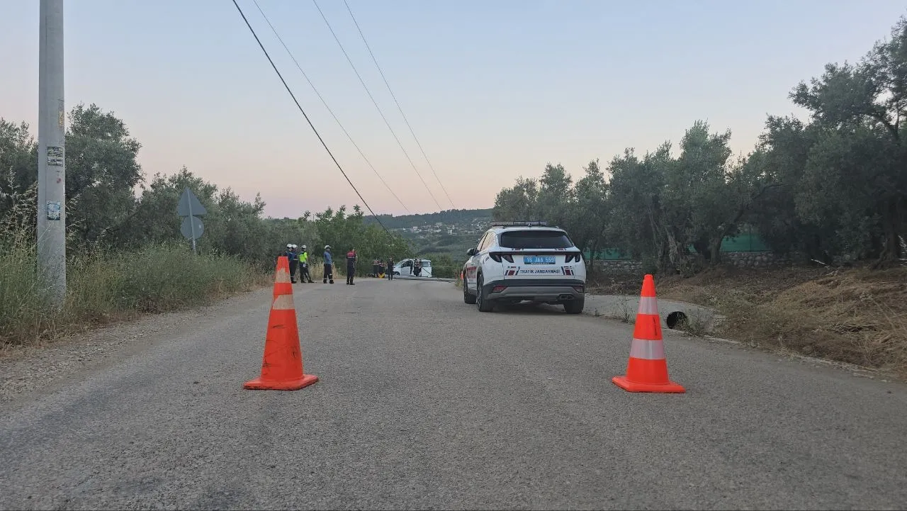 Bursa'da kaza bölgesinde korkunç son