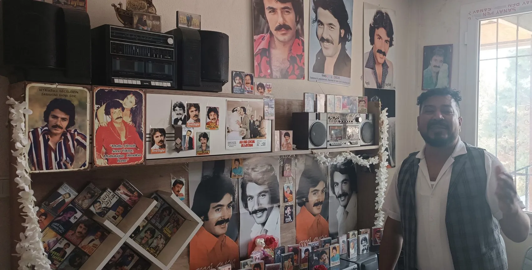 Gaziantepli müzisyenin 35 yıllık Ferdi Tayfur tutkusu
