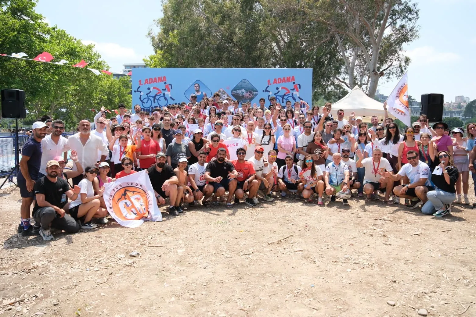 Adana ilk kez triatlon heyecanına ev sahipliği yaptı