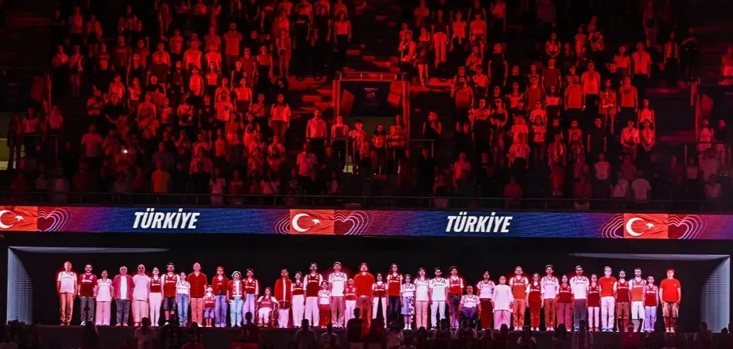 Ankara voleybol maçında dijital tribün dönemi başladı
