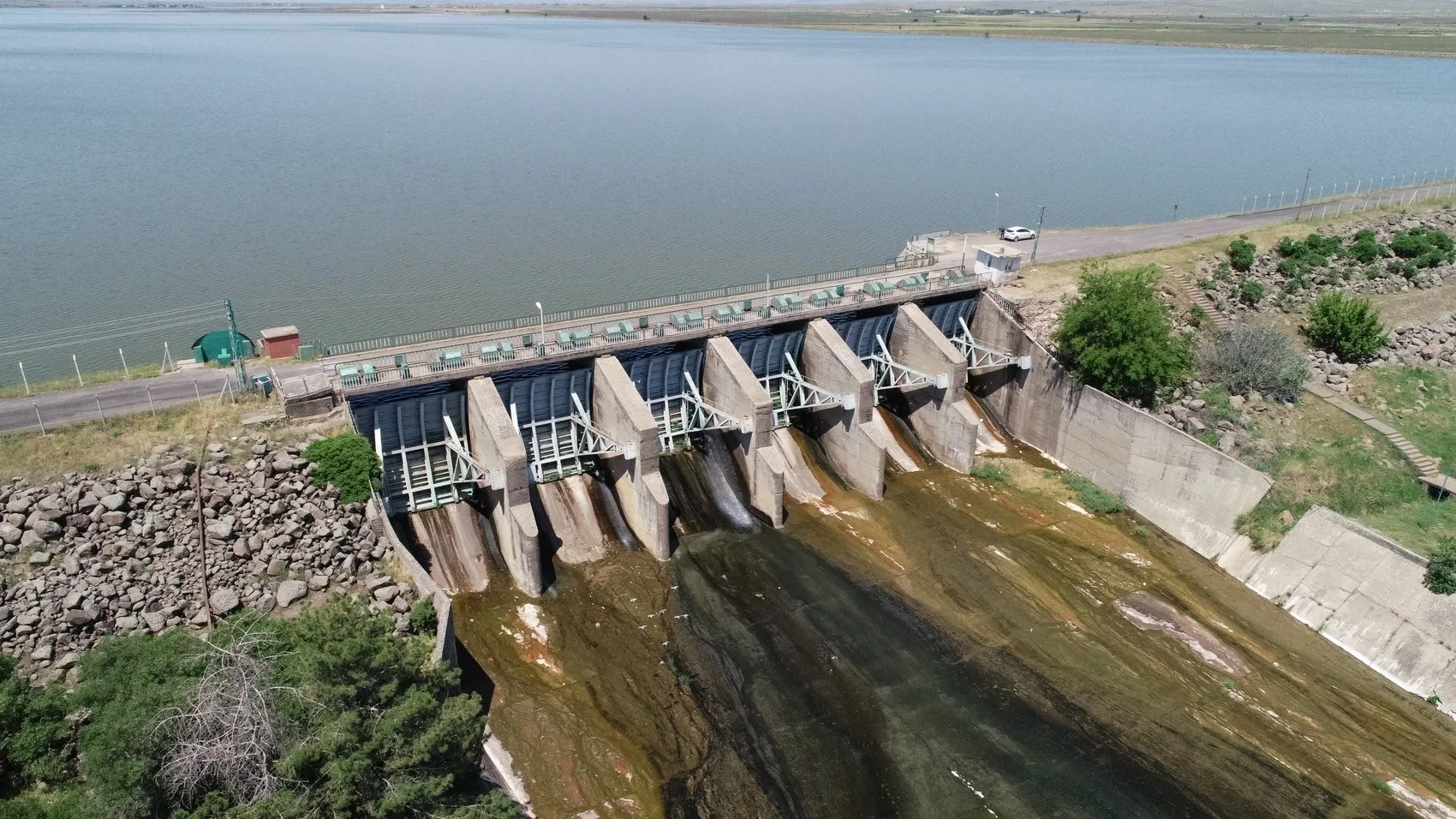 Diyarbakır Devegeçidi Barajı’nda kuraklık kabusu bitti