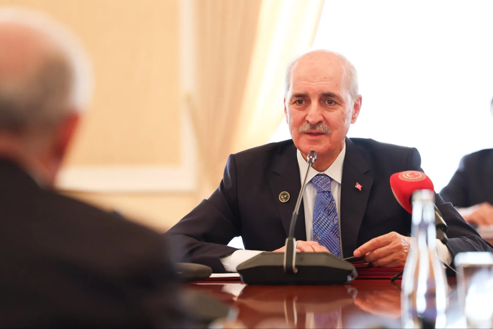 Numan Kurtulmuş Bakü’de Azerbaycanlı mevkidaşlarıyla bir araya geldi
