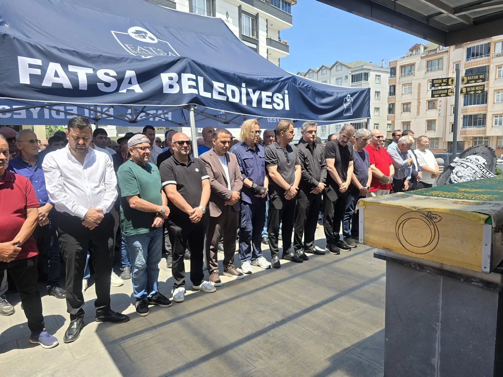 Soner Arıca annesini Ordu'da toprağa verdi