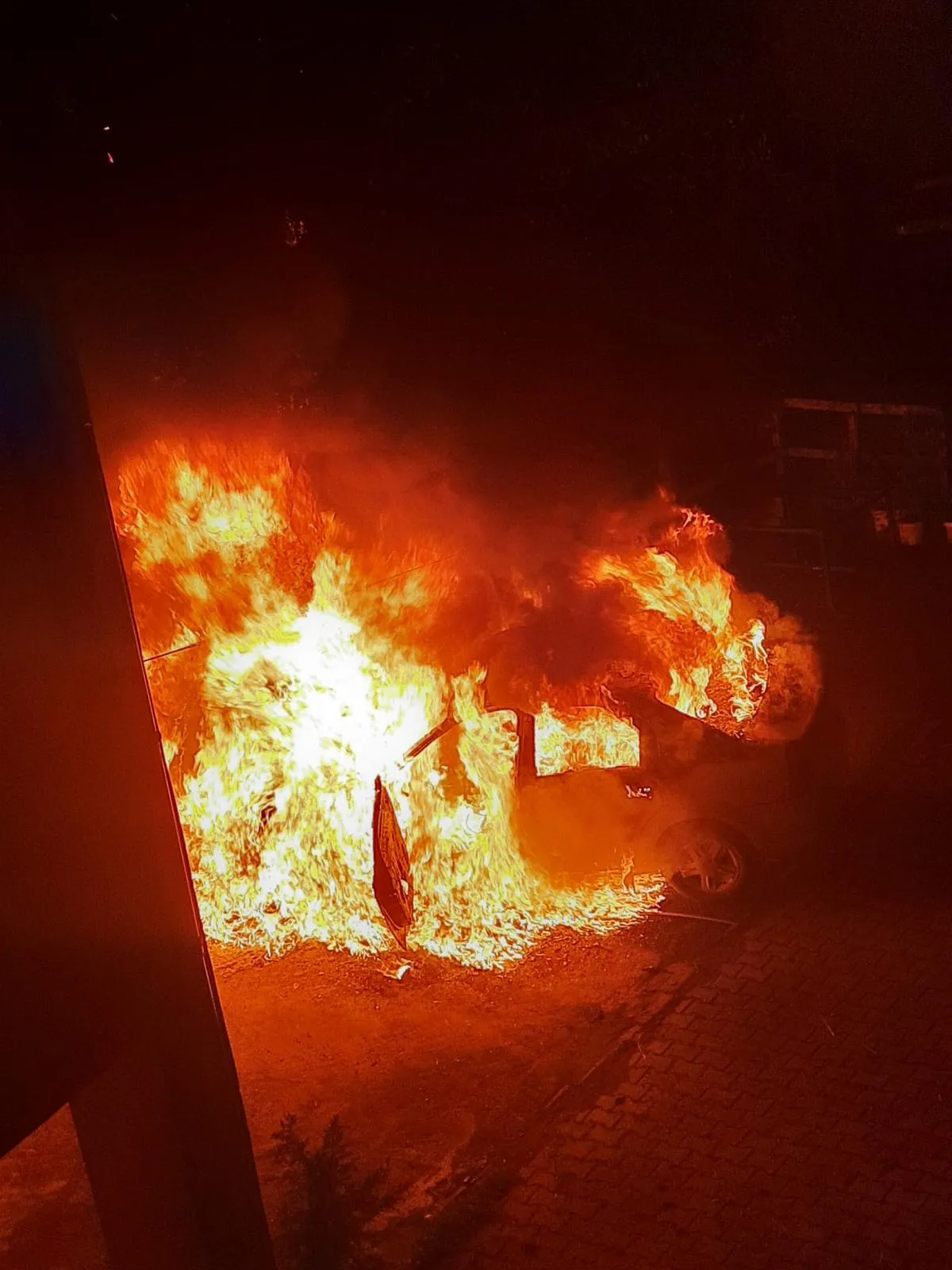 Ordu’da sendika başkanının otomobilini gece ateşe verdiler