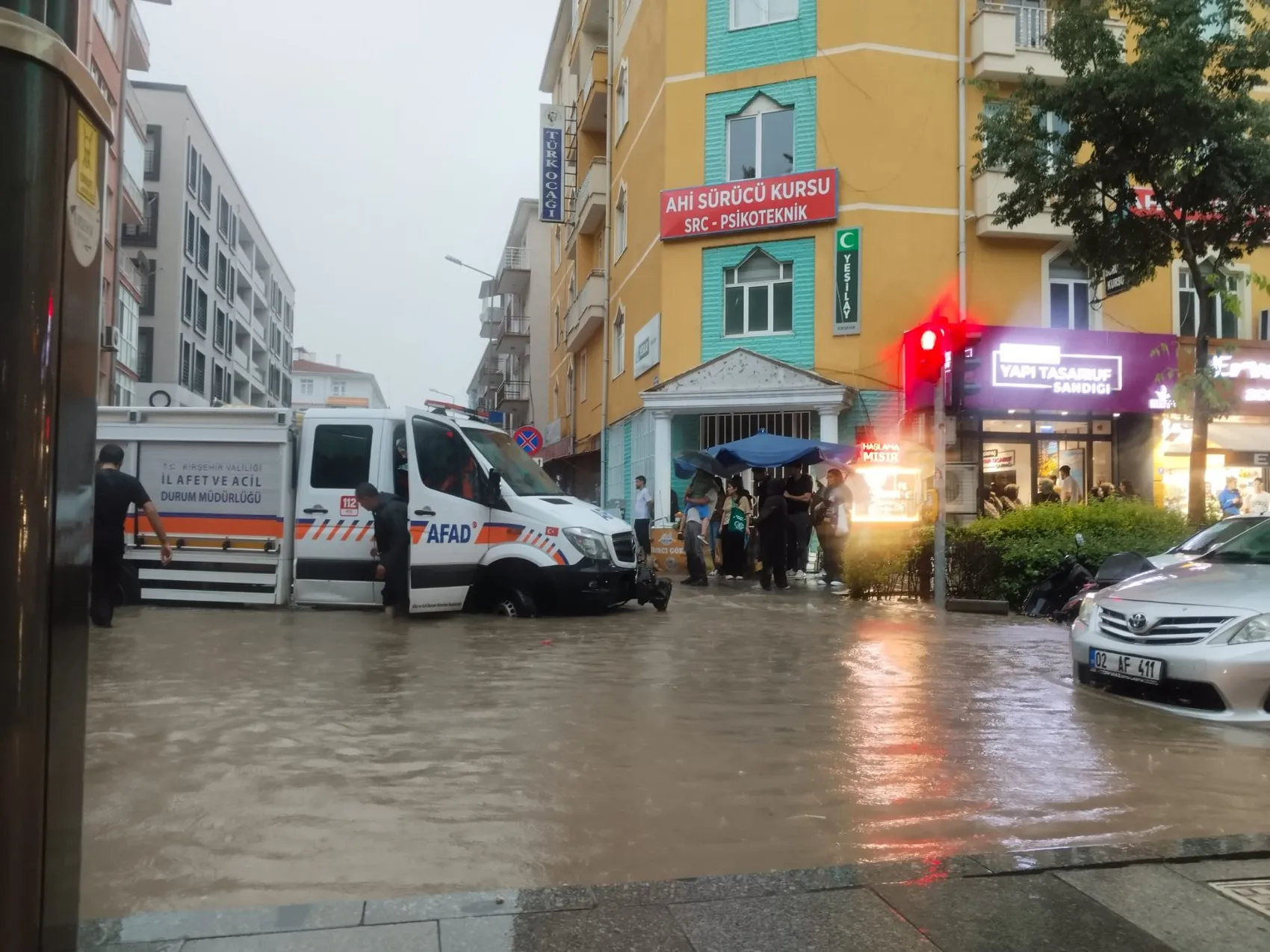 Kırşehir sele teslim oldu
