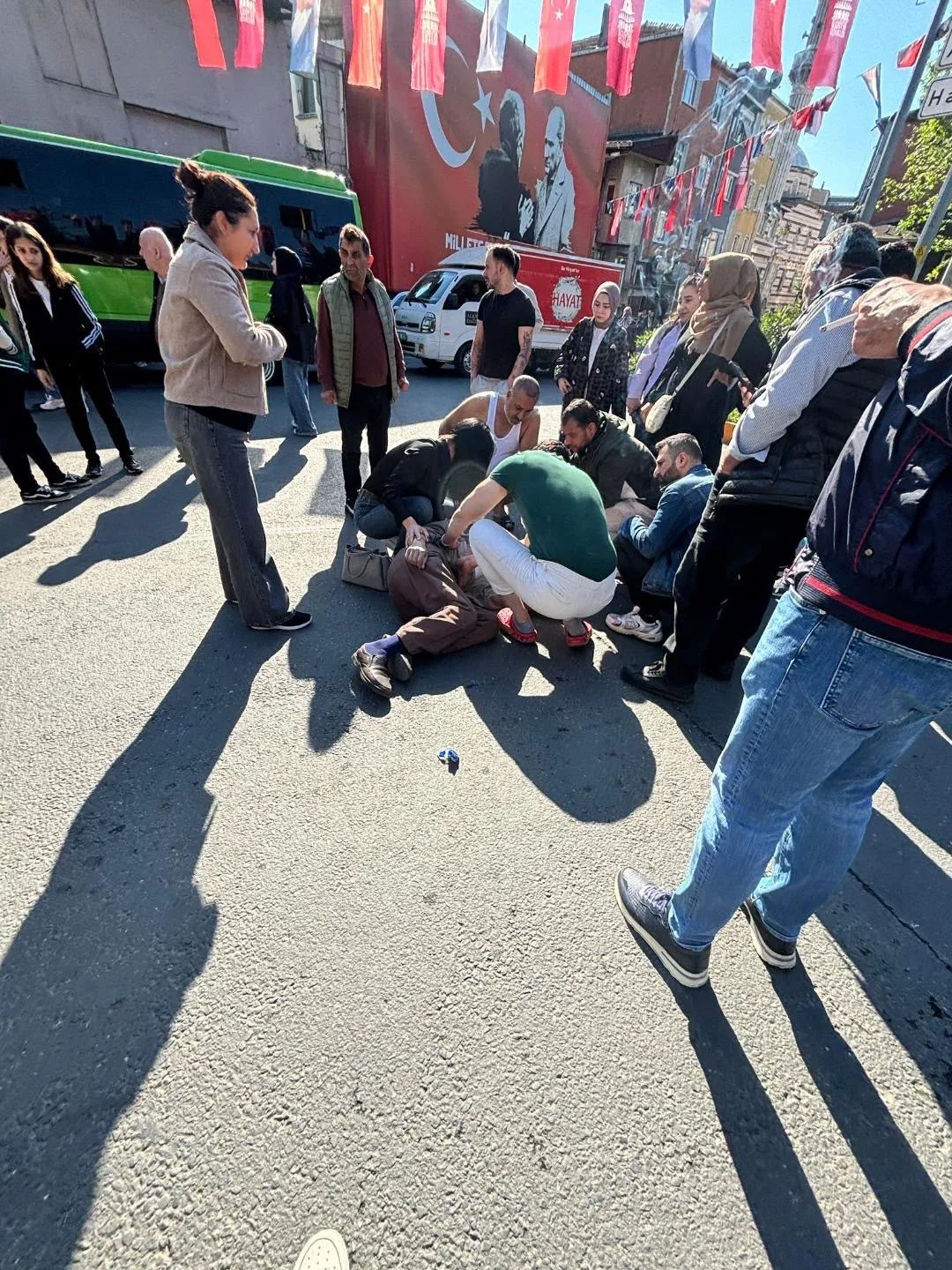 Beyoğlu’nda yaya geçidindeki kazada acı son