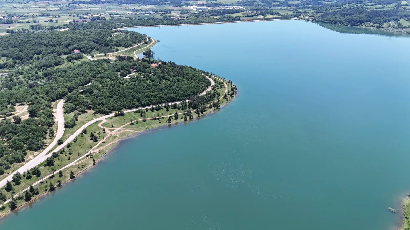 Bolu Gölköy Barajı yağışlarla birlikte tamamen doldu
