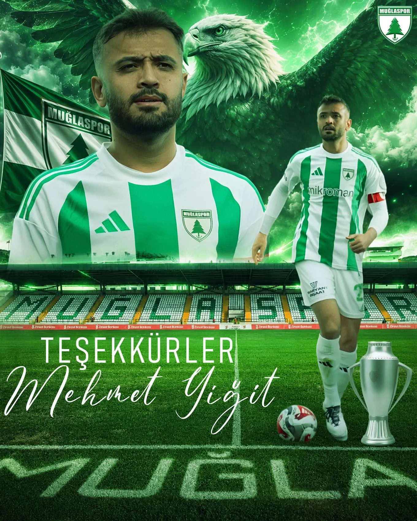Muğlaspor iki kaptanıyla yollarını ayırdı