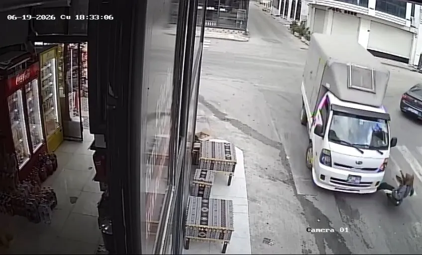 Bursa'da yaya geçidinde dehşet anları kamerada