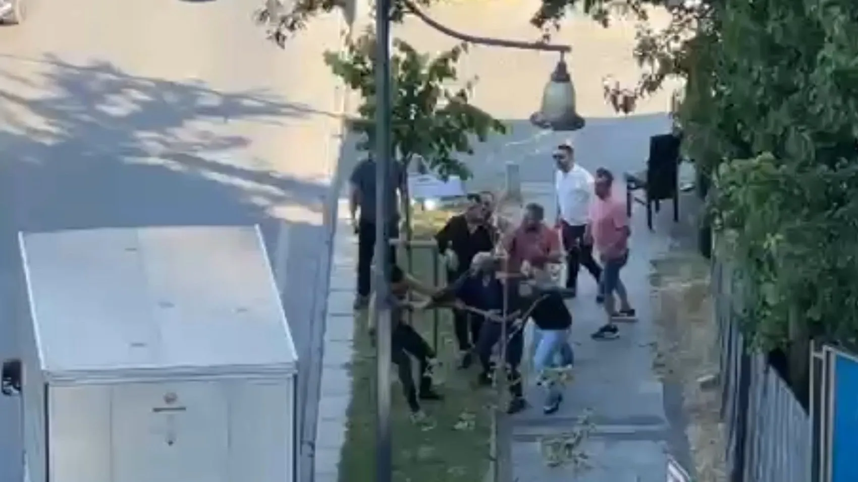 İstanbul sokaklarında şiddet dolu anlar