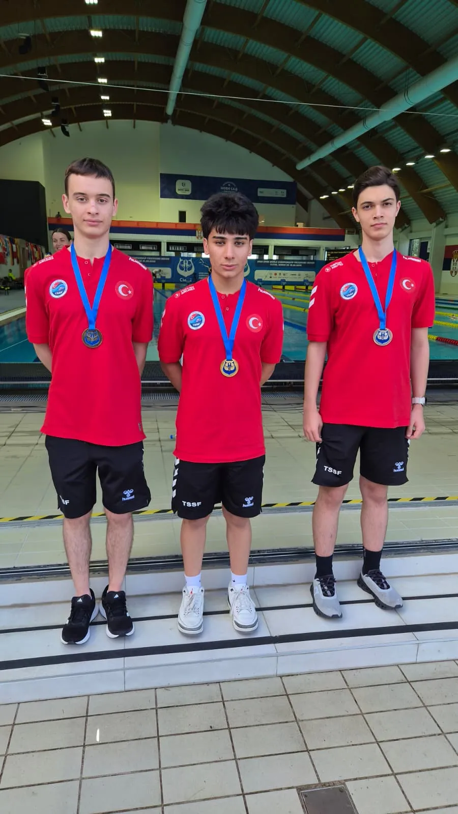Milli sporcularımız Sırbistan’da tarih yazdı