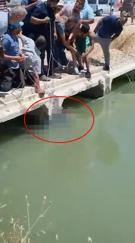 Bursa'da sulama kanalında cansız beden bulundu