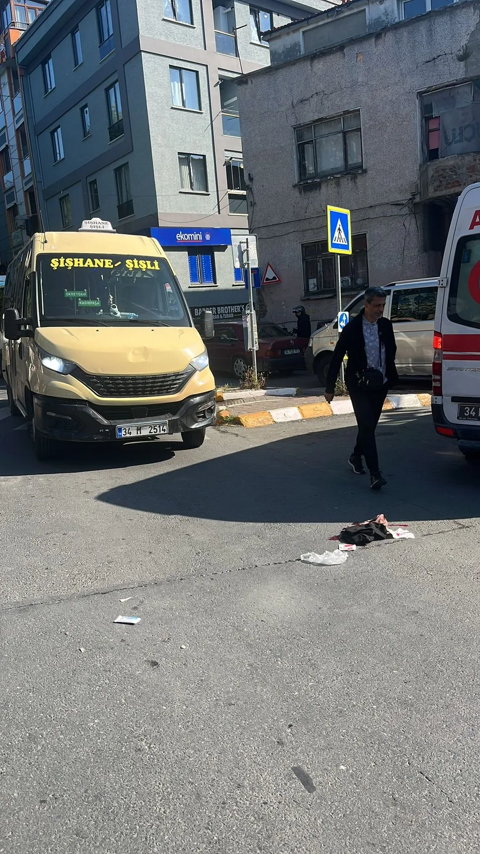 Beyoğlu’nda yaya geçidindeki kazada acı son