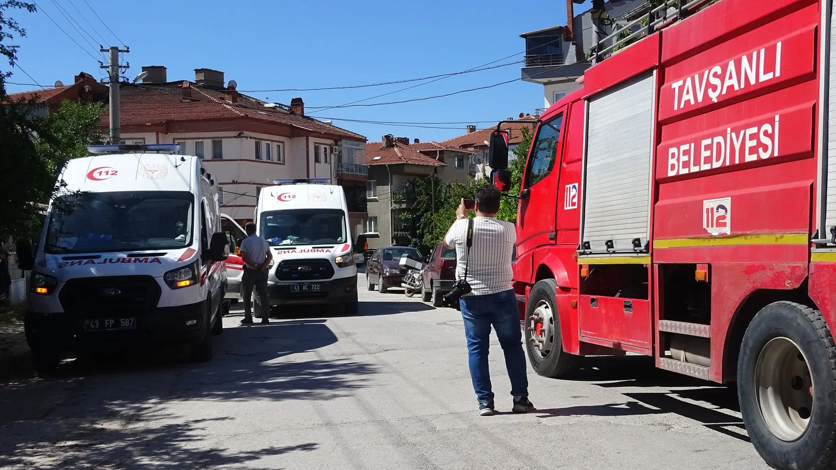 Kütahya’da ev yangını 52 yaşındaki Mehmet Özdemir hayatını kaybetti