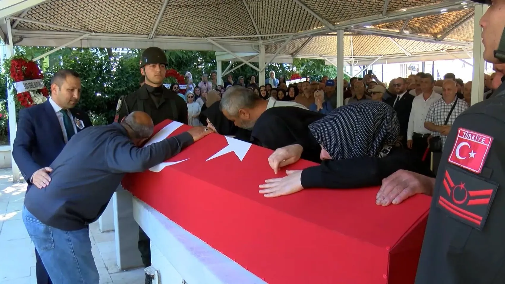 Ankara'daki kazada hayatını kaybeden asker son yolculuğuna uğurlandı