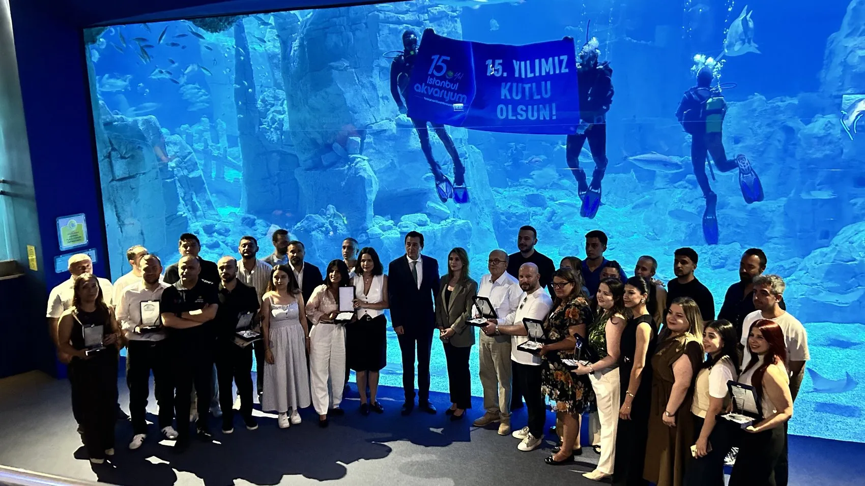 İstanbul Akvaryum 15 yaşında 15 milyon misafiri ağırladı