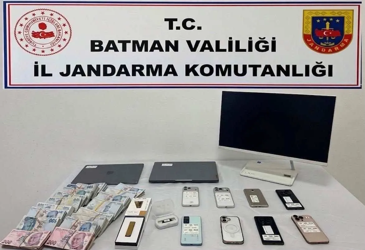 Batman'da 125 milyon liralık yasa dışı bahis ağı çökertildi