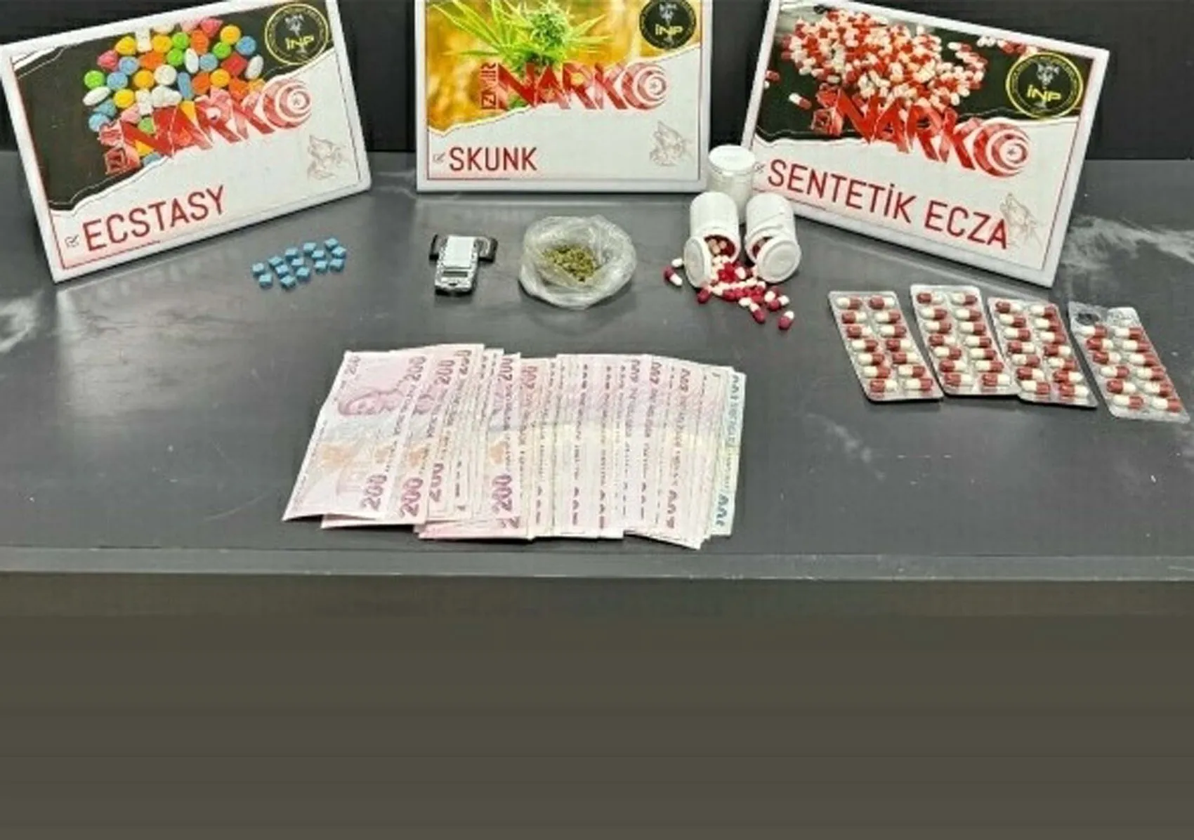İzmir Konak’ta uyuşturucu çetesine büyük darbe