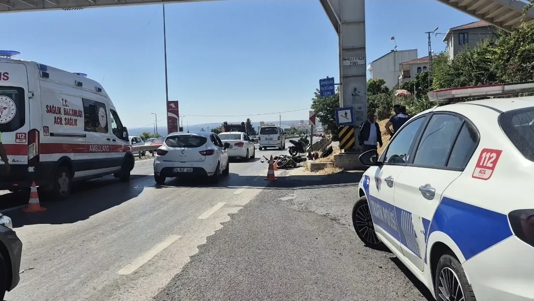 Büyükçekmece D-100 karayolunda acı kaza