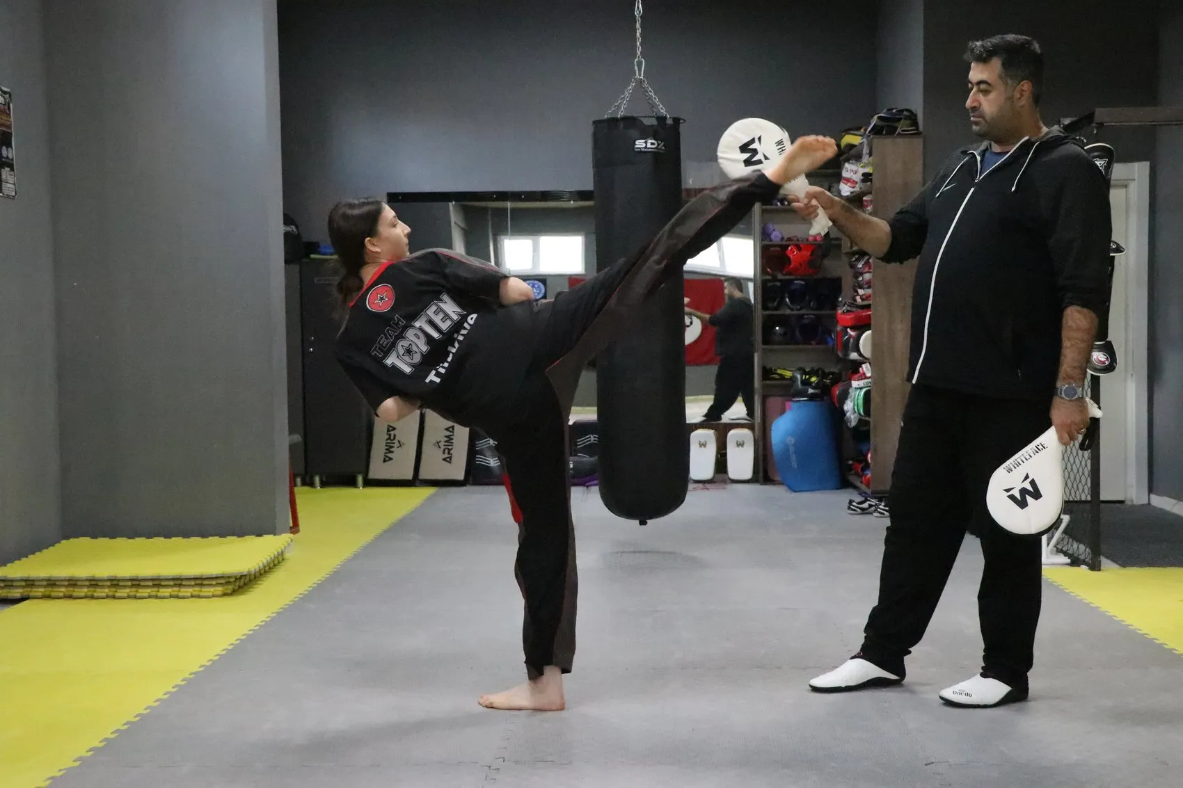 Babasının yönlendirdiği genç sporcu dünya zirvesine yerleşti