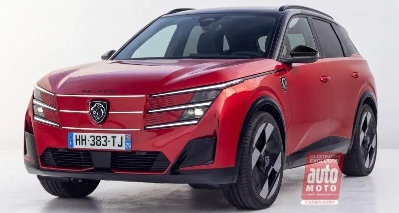Yeni nesil Peugeot 2008 netleşiyor: İşte muhtemel tasarımı