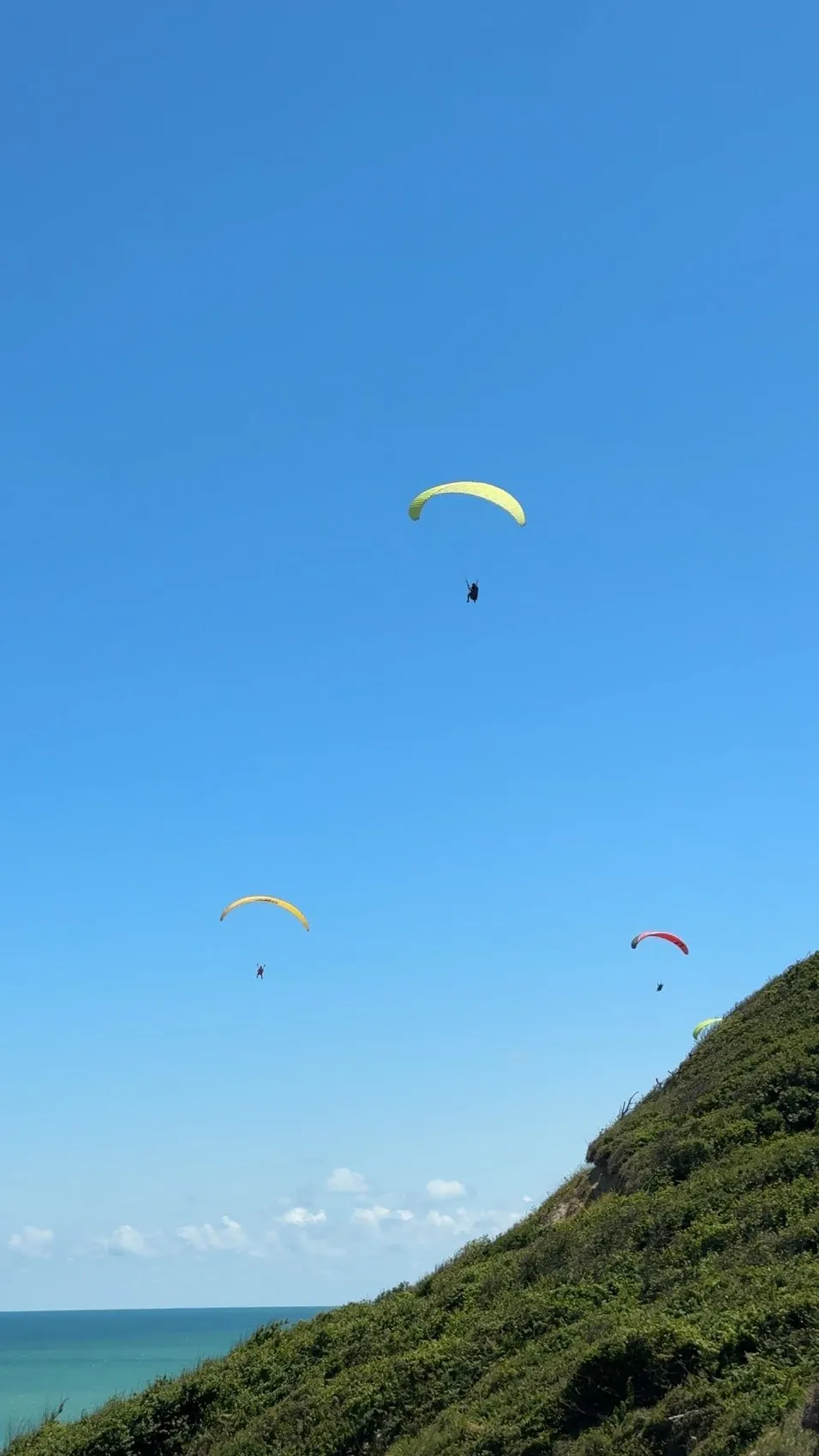 Çatalca'da yamaç paraşütü kazası